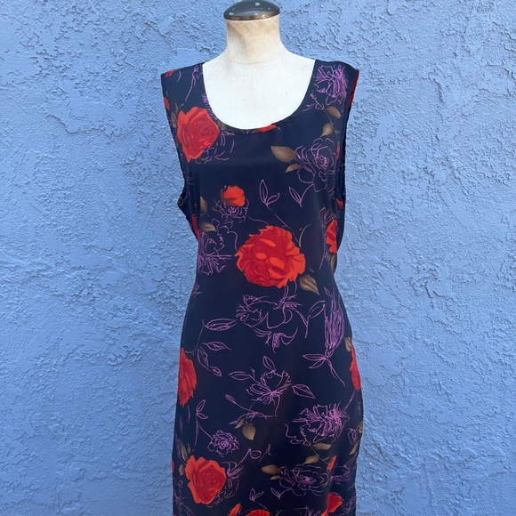 Vintage Floral Maxi In Large 90s y2k whimsygoth - Picture 8 of 8